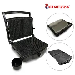 FINEZZA - Parrilla Panini Grill con Control Temperatura FZ-802EG