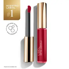 LBEL - Labial Líquido RED BURNT Infini Absolu No Transfer Ácido Hialurónico