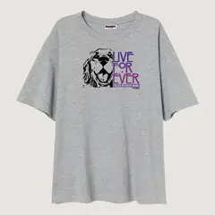 HOLIDAYS - OVERSIZE MUJER GRIS MANGA CORTA