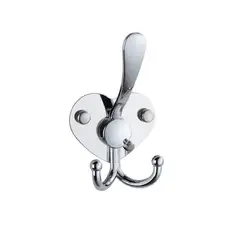 IMPORTADO MC - Perchero en Acero Inoxidable Plateado 7cm Ancho