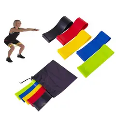 GENERICO - Set de 5 Bandas de Resistencia Cerradas para Entrenamiento