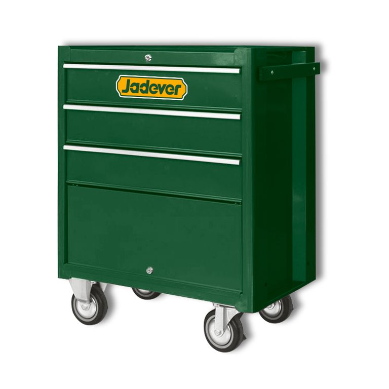 Gabinete metalico 3 cajones para herramientas Jadever