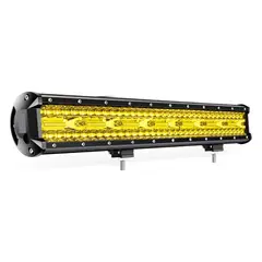 INMESOL - BARRA LED LUZ AMARILLA 420W 20 PULGADAS
