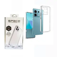 SPACE - Case Transparente Para Xiaomi Note 13 Pro 5G