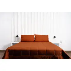 COBITEX HOME - Plumón hipoalergénico 1 plz ladrillo cobitex 100% algodón
