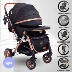 BEAUTIFUL - Coche Cuna De Lujo «SUNDARA VIP» Edición Limitada Black