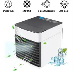 GENERICO - Mini aire acondicionado enfriador portátil ventilador auto oficina