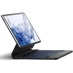 GENERICO - Case con Teclado Dexnor Touch Imantado Para Galaxy Tab S9 Plus X810