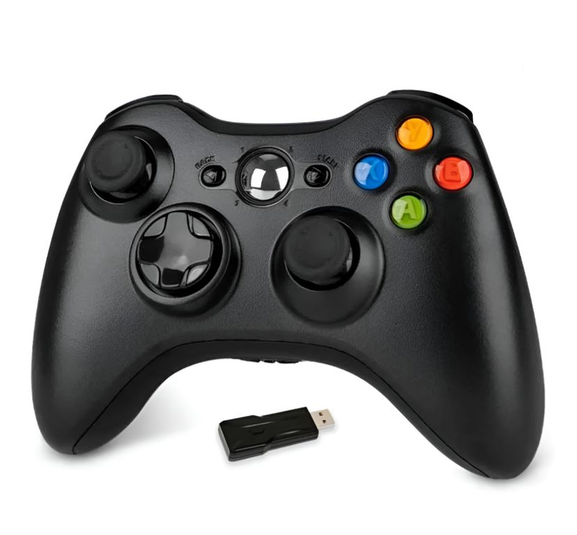 Mando Genérico Xbox 360 para Pc Laptop Adaptador USB a Pilas.