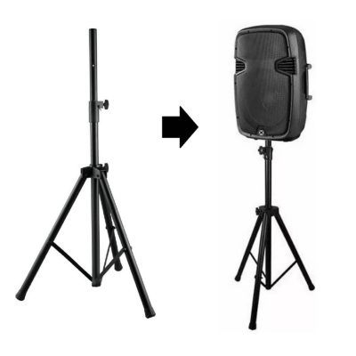 Trípode para Parlante 1.80 cm Negro