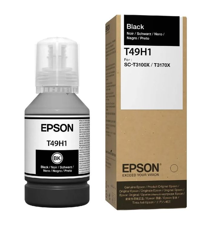 Botella de Tinta T49H100 de140ml SC-T3100X- Negro