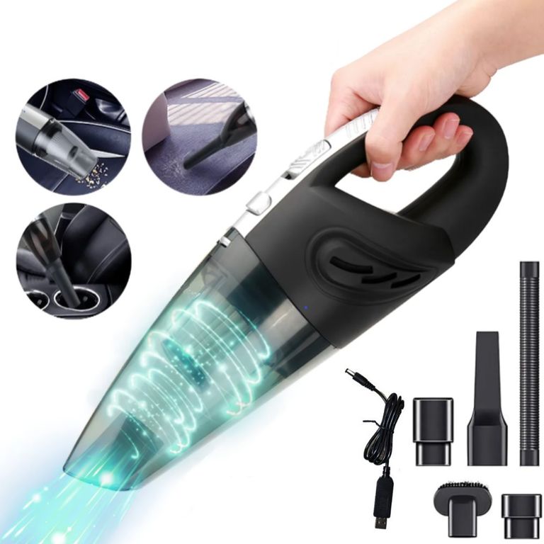 Aspiradora Portátil de mano para Auto y Hogar de 120w