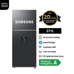 SAMSUNG - Refrigeradora 371 Lt Top Mount con Auto Ice Maker RT38DG6770B1_.