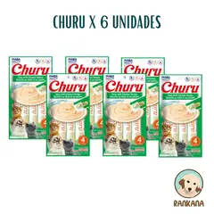 CHURU - SNACKS X 4 SACHETS ATUN Y POLLO / 6 UNIDADES
