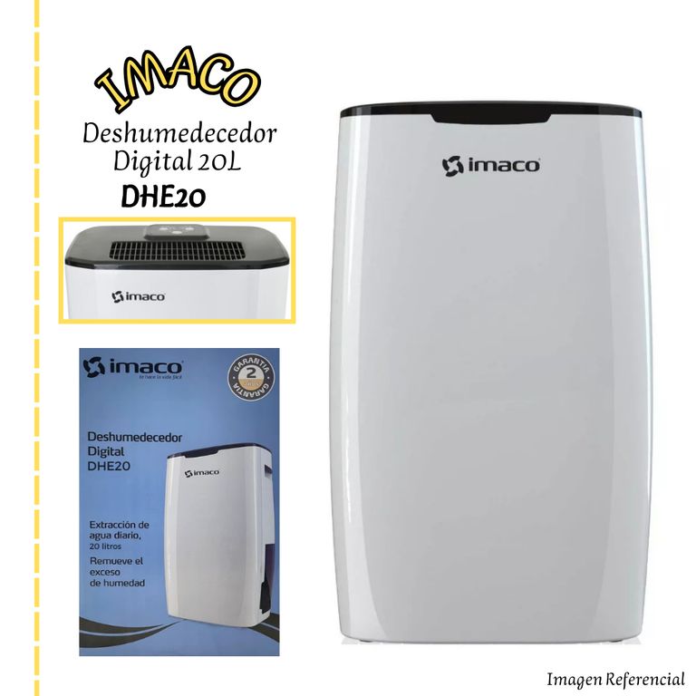 Deshumedecedor Digital 20 Litros DHE20