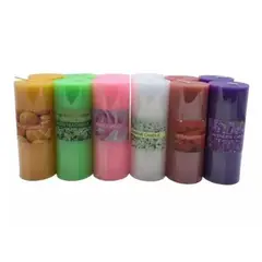GENERICO - Velas para Aromaterapia relajante de olores x 6 velas