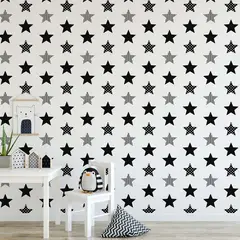 MULTITOP - Papel Tapiz Kids Home Superstar 052X10 Mts Black
