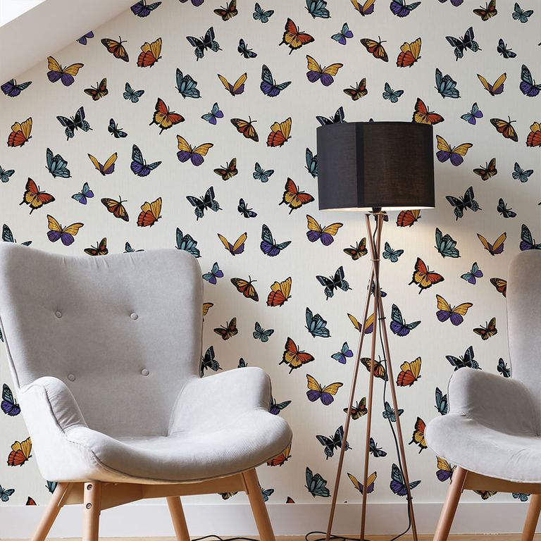 Papel Tapiz Fashionista Flutterby 052X10 Mts Multi