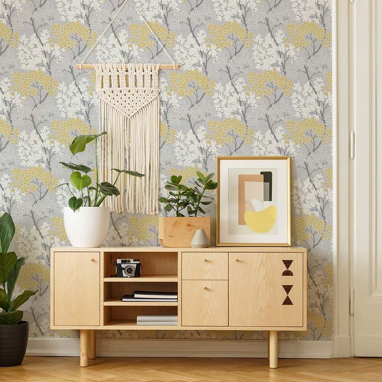 Papel Tapiz Fresca Lykke Tree 052X10 Mts Ochre
