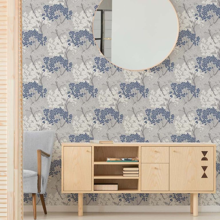 Papel Tapiz Fresca Lykke Tree 052X10 Mts Navy