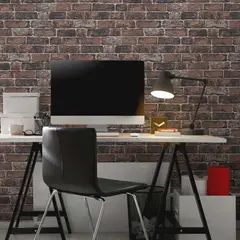 MULTITOP - Papel Tapiz Kids Home Fresco Red Brick Wall 052X10 Mts