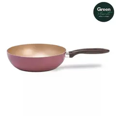 BRINOX - Wok 24 cm 2.3L Naturall Marron GreenPlanet