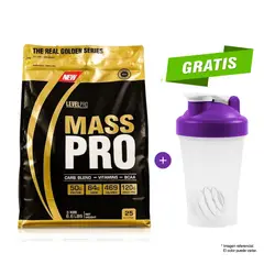 LEVEL PRO - Proteína Mass Pro 3 kg Chocolate + Shaker