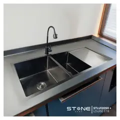 STONE - COMBO LAVADERO LUXURE STLU12050 + LOUISE STB-01 -STONE