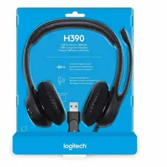 LOGITECH - Audifono H390 con Microfono Usb Cable