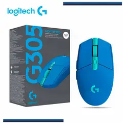 LOGITECH - MOUSE G305 LIGTHSPEED WIRELESS BLUE 910-006012