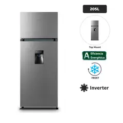 HISENSE - Refrigeradora 205L Top Mount RD267H GRIS
