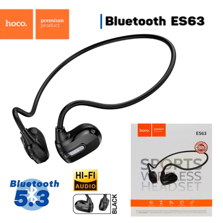 Audifono Bluetooth 5,3 Deportivo Auriculares inalambrico alta calidad ES63