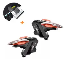 MEMO - Gatillos Gamer Para Celular L1 R1 Electromagneticos Dual AK06