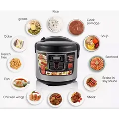 GENERICO - Multi-cocina Multifunción Antiadherente 5L 12 Funciones BLANCO