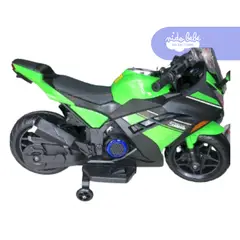 GENERICO - MOTO NINJA VERDE NEGRO