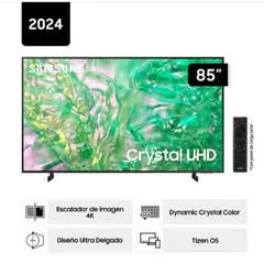SAMSUNG - Televisor Crystal Led 85 Smart UHD 4K 85DU8000G