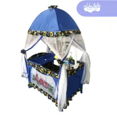 GENERICO - CUNA CORRAL ARABE CASITA AZUL S