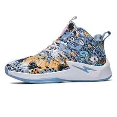 SHANDIAN - Zapatilla Básquetbol Hombre Baloncesto Azul