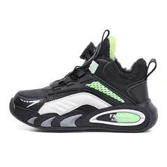 SHANDIAN - Zapatillas Gore Boa Deportiva Ni?os y Ni?as Negro