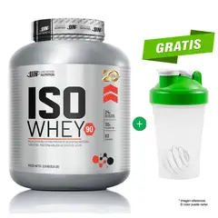 UNIVERSE NUTRITION - ISO WHEY 90 2.5 kilos proteína isolatada Chocolate + Obsequio
