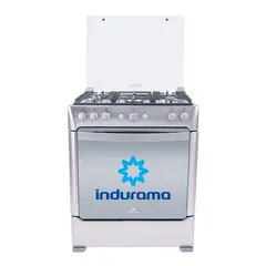 INDURAMA - Cocina a Gas CIRELLA 5 Hornillas Croma