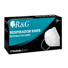 GENERICO - KN95 X 15 UNIDADES MASCARILLA COLOR BLANCO empaque individual