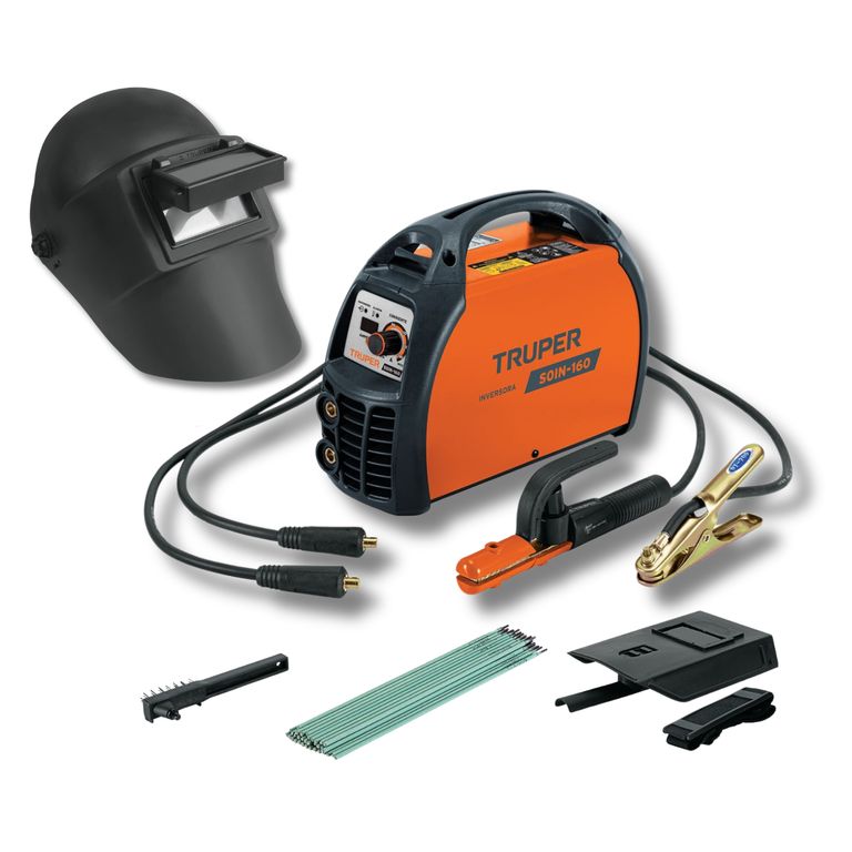Combo soldadora inversora 160 A + mascara de soldar