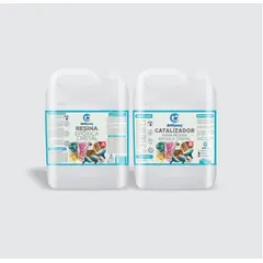 ARTEPOXY - KIT RESINA EPÓXICA CRISTAL 3:1 X 1 GL