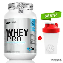 UNIVERSE NUTRITION - WHEY PRO 1.1 KG PROTEÍNA UN CHOCOLATE + SHAKER