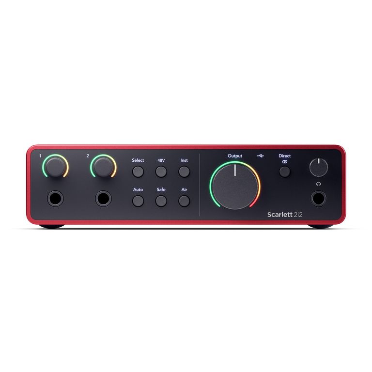 Interfaz Audio USB Scarlett 2i2 4ta Generación