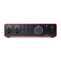 FOCUSRITE - Interfaz Audio USB Scarlett 2i2 4ta Generación