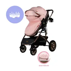 GENERICO - Coche moisés PREMIUM LITE ENA ROSA