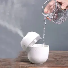 GENERICO - Humidificador Purificador Aromaterapia USB Portátil