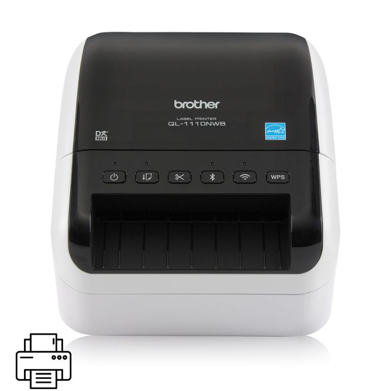 Impresora De Etiqueta QL-1110NWB Wifi Bluetooth Red.